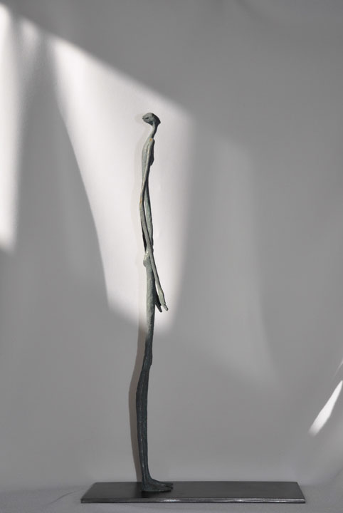 Hambre del alma, faim de l’ame, cycles vie Mort, cycle vie, cycle mort, acceptation, sculpture acceptation, Sculpture Bronze