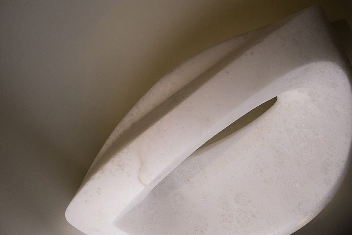 Sculpture albatre, sculpture albâtre, marbre, sculpture contemplation, contemplation, sculpture apaisement, apaisement, sculpture silence