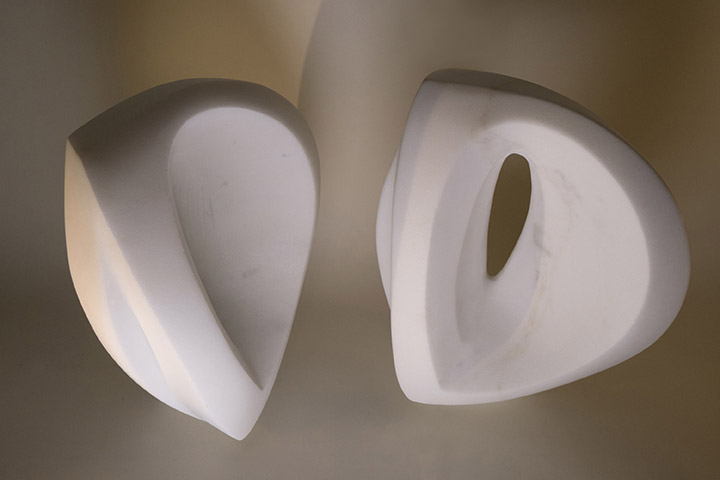 Sculpture albatre, sculpture albâtre, marbre, sculpture contemplation, contemplation, sculpture apaisement, apaisement, sculpture silence