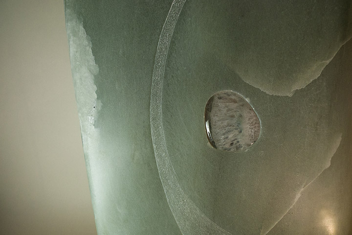 La que sabe, Sculpture Bronze, La Grande Mère, Celle qui sait, Vide, plein, vide plein, sculpture vide, sculpture vide plein, cercle, sculpture 